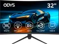 Produktbild: ODYS XP32-X Curved Gaming Monitor, WQHD, 180 Hz, 1ms, HDR, VA, 122 % sRGB, 94 % DCI