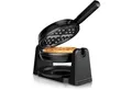 Produktbild: Arendo Waffeleisen Waffelautomat für klassische Waffel mit 17cm Ø, automatische Bräunung, 1000 W, drehbarer Waffelmaker, Rotierend, Antihaftbeschichtet, Abtropfschale