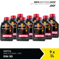 Produktbild: Motul 8100 X-Clean + EFE 0W-30 ACEA A3 MB 229.52 VW Motoröl 9x1 Liter = 9 Liter