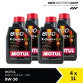 Produktbild: Motul 8100 X-Clean + EFE 0W-30 ACEA A3 MB 229.52 VW Motoröl 4x1 Liter = 4 Liter