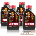 Produktbild: 4x MOTUL 1 L LITER 8100 X-CLEAN + EFE 0W-30 MOTOR-ÖL MOTORENÖL VOLLSYNTHETISCH