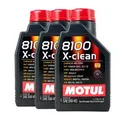 Produktbild: MOTUL 8100 X-clean SAE 5W-40 Motorenöl MB 229.51, Renault RN0710, 3x1 Liter