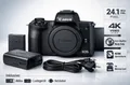 Produktbild: Canon EOS M50 24.1MP 4K-Video 3 Zoll Foto Kamera Camera | Only Body Nur Gehäuse