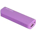 Produktbild: Ultron RealPower PB-2600 - Pink - Universal - Gummi - Rechteck - Lithium-Ion (Li-Ion) - 2600 mAh