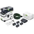 Produktbild: Festool Nass-Trockensauger Absaugmobil Cleantec CTLC MIDI, I-Plus, 15 Liter, 4x 18V / 5Ah, Staubklasse L