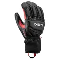 Produktbild: LEKI Griffin Pro 3D Handschuhe Skihandschuhe Fingerhandschuhe (schwarz-rot-weiß, 10.5)