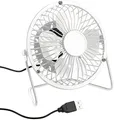 Produktbild: Sichler Haushaltsgeräte USB Lüfter: Mini-USB-Tischventilator, Vollmetall, neigbar um 360°, 2,5 W, Ø 10 cm (Ventilator mit USB, Kleiner Ventilator, Laptop Tisch)