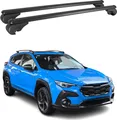 Produktbild: Dachträger für Subaru Crosstrek 2023-2025 Gepäckträger Grundträger Alu Schwarz