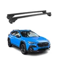 Produktbild: Dachträger für Subaru Crosstrek 2024-2026 Gepäckträger Grundträger Alu Schwarz