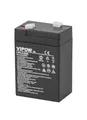 Produktbild: VIPOW- Blei-Akku 6V 4,5Ah HQ Bleigelakku Blei Gelakku (BAT0202), wartungsfrei