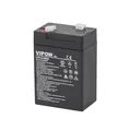 Produktbild: Bleiakku Gelakku Bleigelakku Wartungsfrei Batterie Akkumulator Vipow 6V 4.5Ah HQ