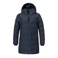 Produktbild: Schöffel Damen Ins Parka Style Boslix WMS, wärmende Winterjacke mit synthetischer Daune, wind- und wasserabweisende Funktionsjacke mit gefütterter Kapuze, navy blazer, 48