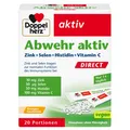 Produktbild: Abwehr aktiv DIRECT - mit Zink Selen & Vitamin C zur Unterstützung des Immuns...