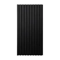 Produktbild: Home Deluxe Akustikpaneel Deep Black - 80 x 40 cm I Holz Akustikpaneele Wandpaneel Akustik Paneel Paneel MDF Wandverkleidung Akustikfilz Optik