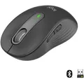 Produktbild: Logitech Logitech Signature M650 Maus Funk, Bluetooth® Rechtshänder Größe: M Mäuse grau