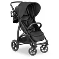 Produktbild: Hauck Buggy Rapid 4 D, Schwarz, Textil, 92x57x110 cm, EN 1888, UV 50+, Feststellbremse, Fußstütze abklappbar, Federung, Verdeckung abnehmbar, 5-Punkte-Gurt, Doppelbremse, für Babyschale geeignet, Transportsicherung, mit Tragegriff, Einhand-Faltmechanismus, abnehmbarer Schutzbügel, Baby on Tour, Kinderwagen, Buggys
