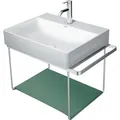 Produktbild: Duravit DuraSquare Glaseinleger 57x38cm, für Metallkonsolen  003101 / 003102, 0099648500, Farbe: Jade Hochglanz Lack