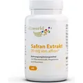 Produktbild: Vita World Safran Extrakt | 60 Kapseln | 100 % natürlicher Safran aus Spanien | mit Magnesium und B-Vitaminen | vegan | gluten- und laktosefrei