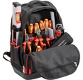 Produktbild: TOOLCRAFT Werkzeugkoffer TOOLCRAFT TO-10672410 VDE Werkzeugrucksack bestückt (B x H x T) 35 x
