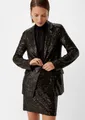 Produktbild: comma Jackenblazer Indoor-Jacke Longblazer mit Pailletten