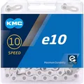 Produktbild: KMC E10 E-Bike 10 Speed Chain 122 Links Silver Cycling MTB