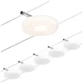 Produktbild: Paulmann CorDuo LED Seilsystem DiscLED Basisset  5x200lm 5x4,5W 3000K  230/12V Chrom matt#Chrom 94426