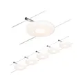 Produktbild: Paulmann Seilsystem Set DiscLED Chrom matt#Chrom 5x4,5W  3.000K DC 60VA 5 Spots