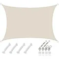 Produktbild: Amanka Sonnensegel, Beige, Kunststoff, Rechteckig, 300x400 cm, Sonnen- & Sichtschutz, Sonnensegel