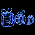 Produktbild: vidaXL Weihnachtsdekoration Geschenkboxen mit 180 LEDs Indoor Outdoor