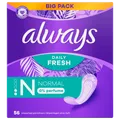Produktbild: Always Slipeinlagen Daily Fresh Normal 56 Stück