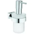 Produktbild: Grohe Essentials Cube Seifenspender 40756001 chrom, mit Halter