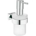 Produktbild: Seifenspender mit Wandhalter Grohe Essentials Cube, chrom - 40756001