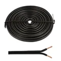 Produktbild: 5m Lautsprecherkabel 2x 4mm² Schwarz Audiokabel Boxenkabel