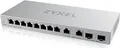 Produktbild: Zyxel XGS1210-12 - V2 - Switch - managed - 8 x 10/100/1000 + 2 x 100/1000/2,5G + 2 x 1 Gigabit/10 Gigabit SFP+ (Uplink) - Desktop, wandmontierbar (XGS1210-12-ZZ0102F)