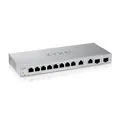 Produktbild: Zyxel Multi-Gigabit Web-Managed Switch 12 Ports, davon 2 Ports mit 2,5 G und 2 Ports mit 10G SFP+, Desktop/Wandmontage, 5 Jahre Garantie [XGS1210-12]