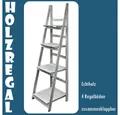 Produktbild: Kingpower Leiterregal Regal Bücherregal Wandregal Standregal Blumentreppe Klappbar 4 Farben
