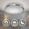 Produktbild: LED Deckenleuchte Sternenlampe Sternenhimmel Licht 15W Wohnzimmer Kinderzimmer