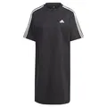Produktbild: adidas Damen Essentials 3-Stripes Single Jersey Boyfriend Tee Dress, Black, S
