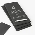 Produktbild: Premium Schieferplatten - zum Servieren  Beschriften - 100 Tage risikofrei te...