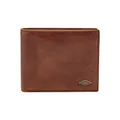 Produktbild: Fossil Geldbörse für Herren Ryan, Leder Bifold Dunkelbraun 11,4 cm L x 2,5 cm B x 9,5 cm H ML3736201