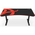 Produktbild: Arozzi Arena Gaming Desk schwarz 160x82cm Bürotisch Schreibtisch Kabelmanagement