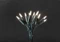 Produktbild: Konstsmide - LED Minilichterkette, 20 warm weiße Dioden, 230V, Innen, grünes Kabel ; 6301-100