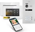 Produktbild: HD Video Türsprechanlage mit Smartphone App für 2 Familienhaus, 2x Monitor, Balter EVO HD WLAN