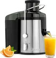 Produktbild: Clatronic Entsafter Gemüse und Obst | Juicer Machine mit 400W | Slow Juicer für mehr Vitamine | Tropfstopp für sauberes Arbeiten | AE 3666