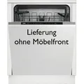Produktbild: Geschirrspüler vollintegriert mit ProSmart Inverter Motor, SelfDry, TrayWash, 6 Programme, 3 Spülebenen, Watersafe+, LED-Display, hocheinbaufähig - Schwarz