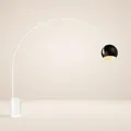 Produktbild: s.luce Stehlampe, Weiß, Stein, Formgebogen,Formgebogen, 30x220x30 cm, Lampen & Leuchten, Innenbeleuchtung, Stehlampen, Bogenlampen