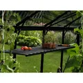 Produktbild: VITAVIA Alu-Regal, BxT: 31 x 120 cm - schwarz