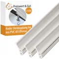 Produktbild: 3x Duo Keder Verdopplung 1m PVC Ø5 Ø6mm Kederschiene Kederleiste Camping
