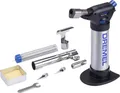 Produktbild: Dremel 2200-5 Versaflame Gaslöt-Set Heißgasdüse, Lötspitze 550 - 1200 °C inkl. Piezozünder