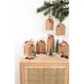 Produktbild: folia Adventskalender Set HYGGE DORF, 49-teilig zum befüllen